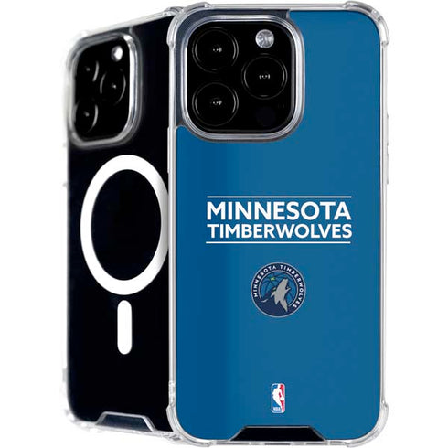 NBA Minnesota Timberwolves Standard - Blue iPhone 16 Pro MagSafe Case